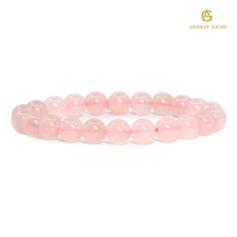Natural Rose Quartz Bracelet